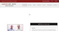 Desktop Screenshot of hiddenworthgroup.com