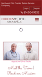 Mobile Screenshot of hiddenworthgroup.com